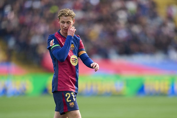 FC Barcelona overvejer stadig, om Frenkie de Jongs kontrakt skal forlænges